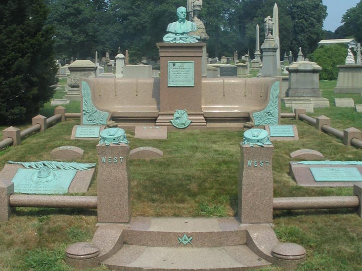 Billy West Family Plot, Greenwood Cemetery, Brooklyn