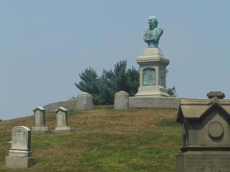 Horace Greeley Grave, Greenwood Cemetery, Brooklyn