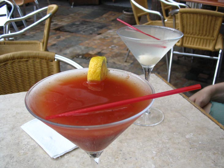 Martinis, Anyway Cafe, 111 Oriental Boulevard, Manhattan Beach, Brooklyn