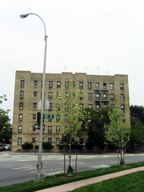 Avenue M, Across From Fraser Square, Marine Park, Brooklyn, July 5, 2007