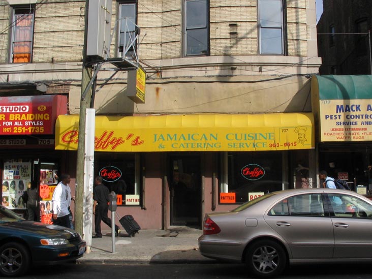 Cheffy's Jamaican Cuisine, 707 Nostrand Avenue, Crown Heights, Brooklyn