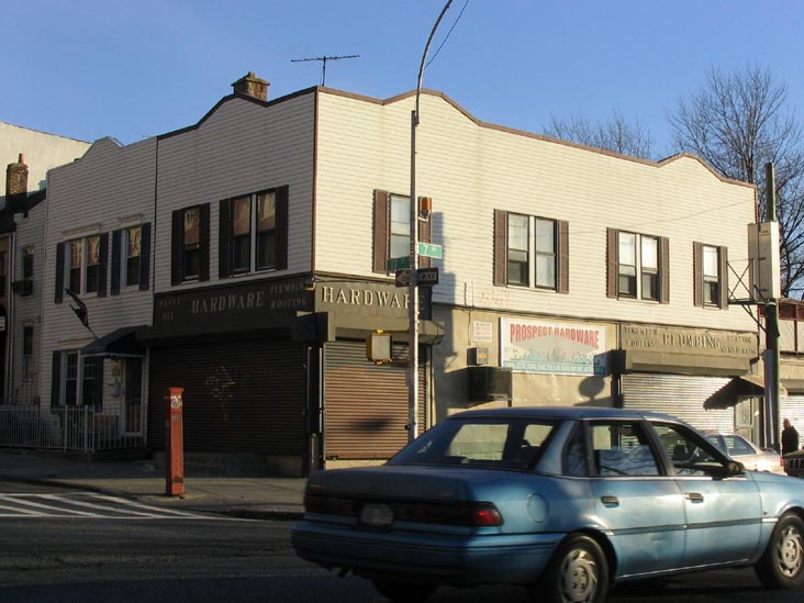 Seventh Avenue and 17th Street, SE Corner, Park Slope, Brooklyn
