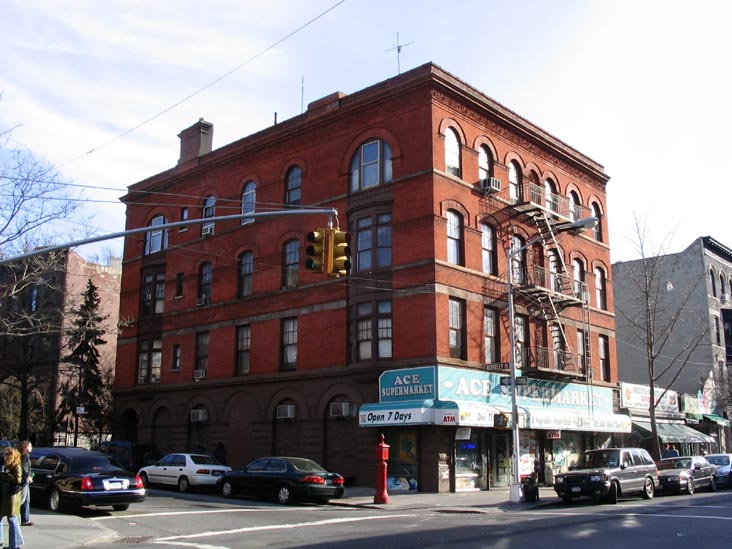 Berkeley Place and Seventh Avenue, SE Corner, Park Slope, Brooklyn