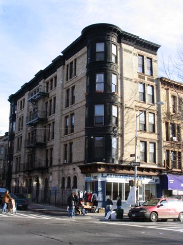 Seventh Avenue and 1st Street, SE Corner, Park Slope, Brooklyn