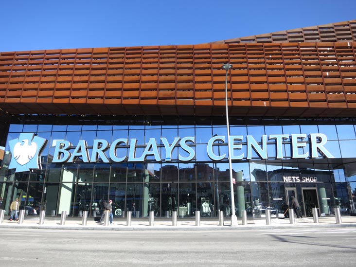 Barclays Center, 620 Atlantic Avenue, Prospect Heights, Brooklyn, January 17, 2013