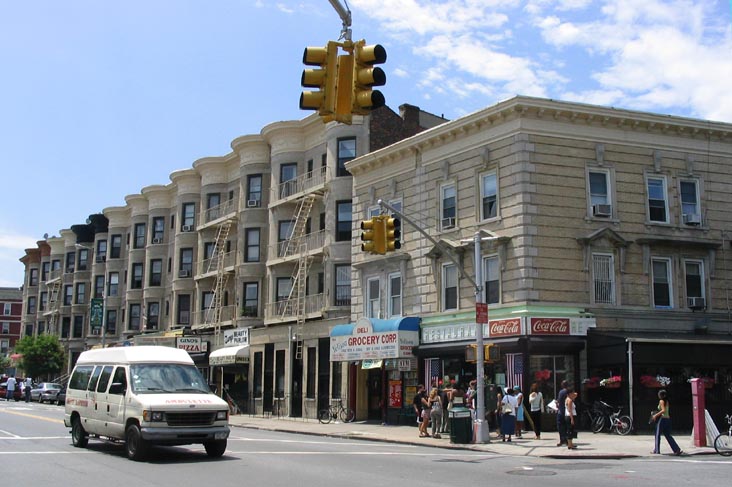 Sterling Place and Washington Avenue, SW Corner, Prospect Heights, Brooklyn