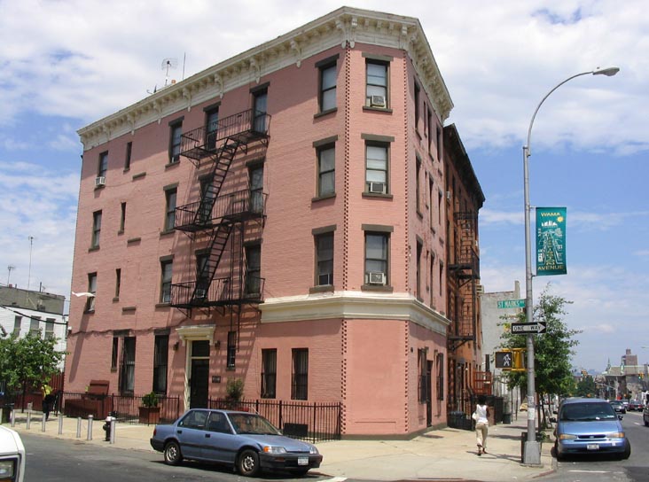 St. Mark's Avenue and Washington Avenue, NW Corner, Prospect Heights, Brooklyn