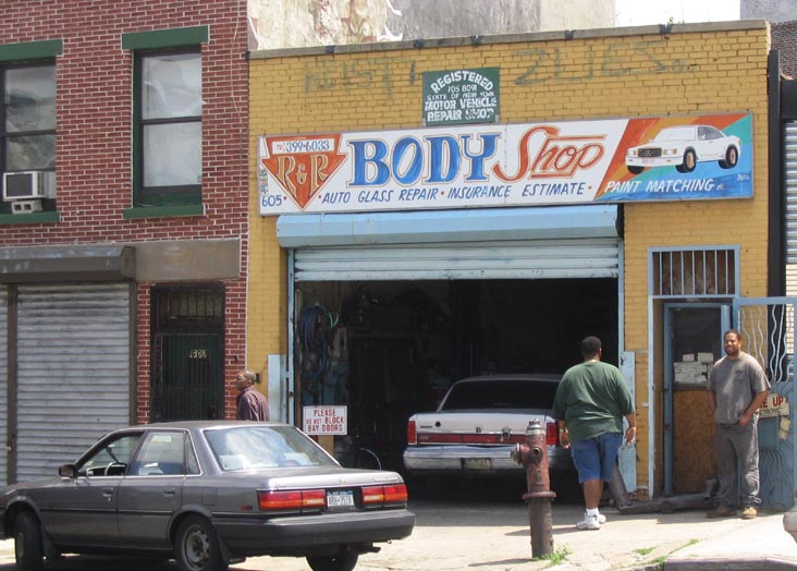 R & R Body Shop, 605 Washington Avenue, Prospect Heights, Brooklyn