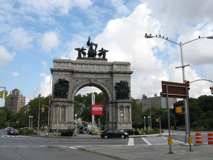 Soldiers' and Sailors' Memorial Arch, Grand Army Plaza, Brooklyn, September 11, 2008