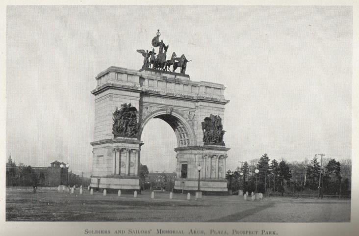 Soldiers' and Sailors' Arch, 1902, Grand Army Plaza, Brooklyn