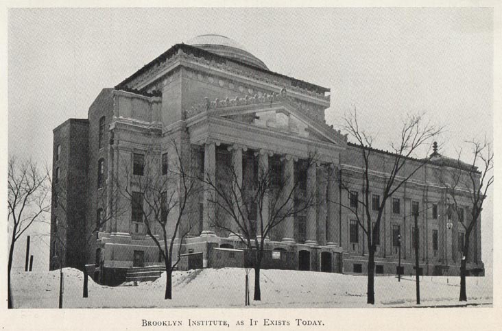 Brooklyn Museum, 1902 Parks Department Annual Report