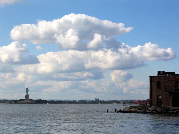 Statue of Liberty From Red Hook Garden Pier/Pier 44 Waterfront Garden, Red Hook, Brooklyn