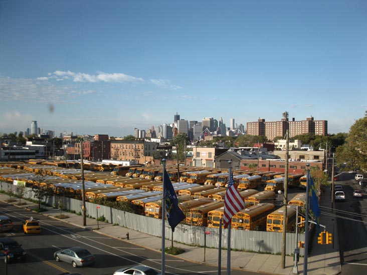 View Toward Lower Manhattan From IKEA, 1 Beard Street, Red Hook, Brooklyn, October 16, 2011