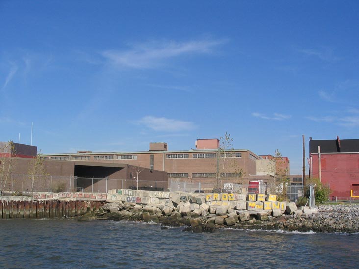 Shore from Louis Valentino, Jr. Park and Pier, Red Hook, Brooklyn, November 3, 2005
