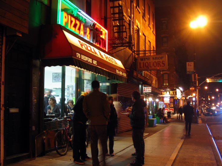 Anna Maria Pizza, 179 Bedford Avenue, Williamsburg, Brooklyn, January 20, 2008