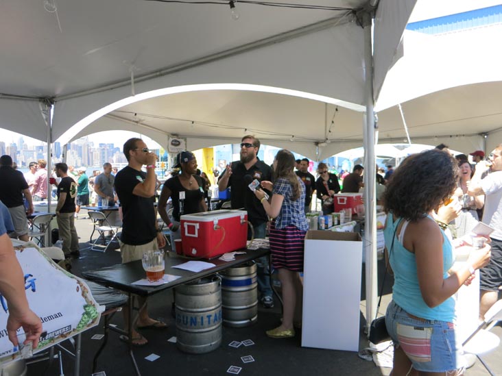 Brooklyn Waterfront Beer Festival, Citistorage Records Center, 5 North 11th Street, Williamsburg, Brooklyn, June 16, 2012