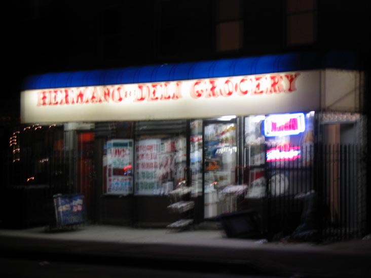 Hermano Deli Grocery, Grand Street, Williamsburg, Brooklyn, March 26, 2004