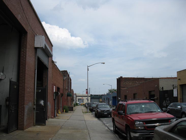 Maujer Street Between Waterbury Street and Morgan Avenue, North Brooklyn Industrial Business Zone, Williamsburg, Brooklyn