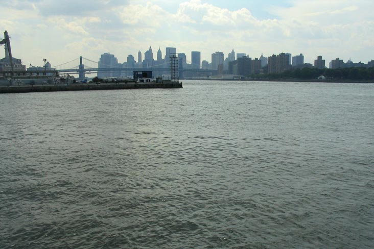 East River From Schaefer Landing, Williamsburg, Brooklyn