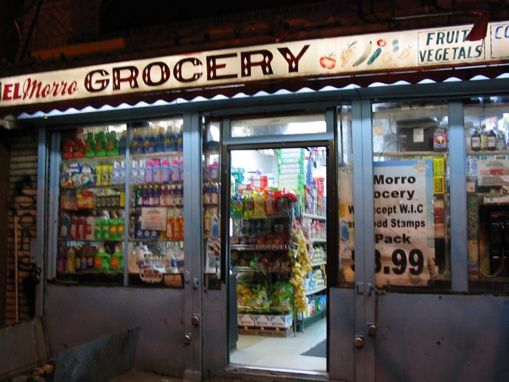 El Morro Grocery, 155 South 4th Street, Williamsburg, Brooklyn, March 26, 2004