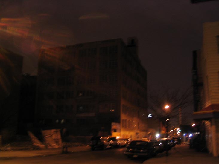 Looking West Down South 4th Street From Bedford Avenue, Williamsburg, Brooklyn, March 26, 2004
