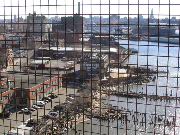 View from the Williamsburg Bridge: Brooklyn Waterfront