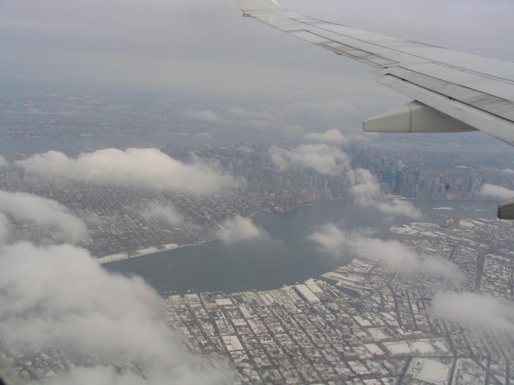 Landing at LaGuardia: Williamsburg, Brooklyn From the Air