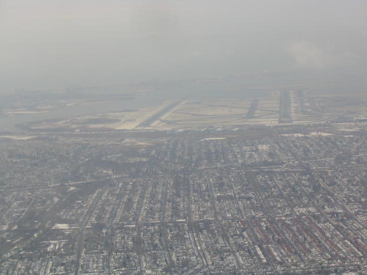 Landing at LaGuardia: JFK Airport From the Air