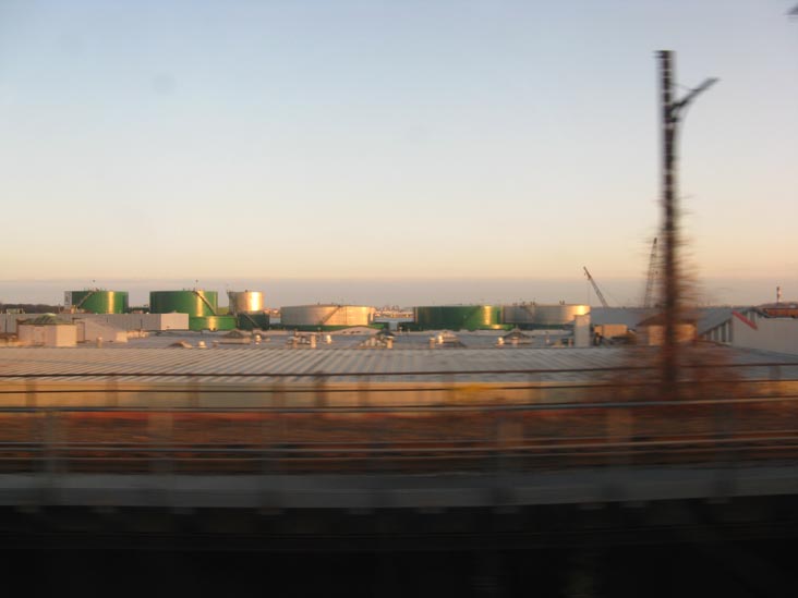 Port Morris, The Bronx, Amtrak Train Through New York City, November 22, 2009