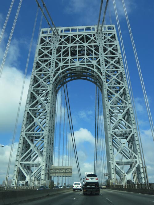 George Washington Bridge Between Manhattan and New Jersey, June 2, 2012