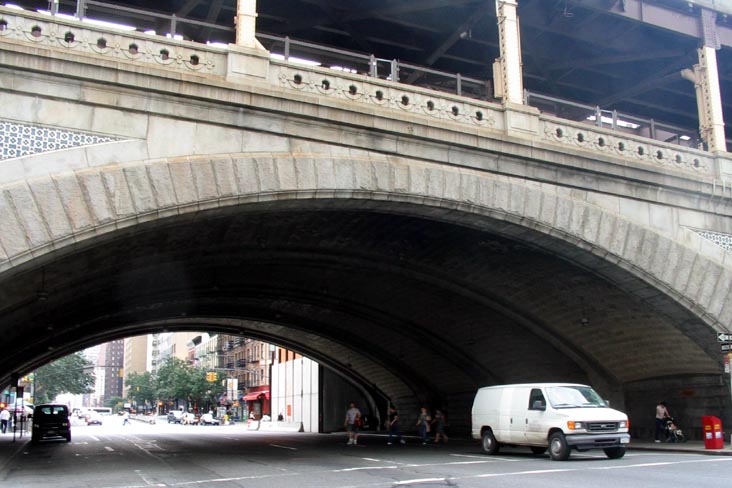 Queensboro Bridge, First Avenue and 59th Street, Upper East Side, Manhattan, August 28, 2007