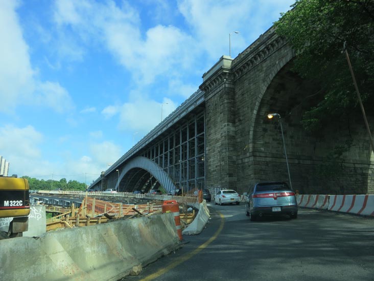 Washington Bridge From Major Deegan-Cross Bronx On Ramp, The Bronx, June 2, 2012