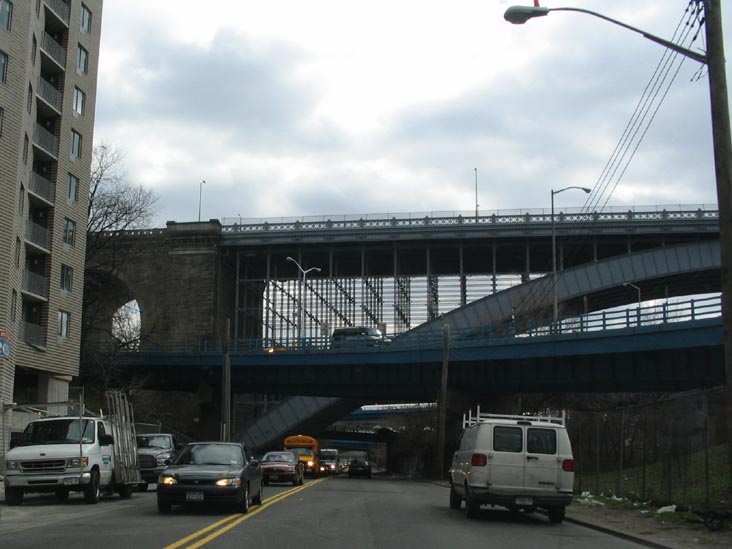 Washington Bridge From Sedgwick Avenue, The Bronx
