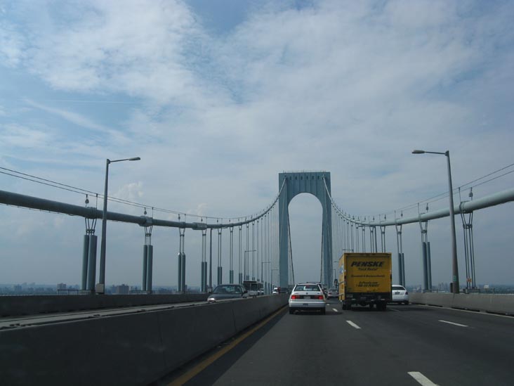 Crossing Bronx-Whitestone Bridge Into The Bronx, August 20, 2009