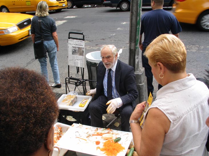 Joe Ades, Broadway, Lower Manhattan, September 15, 2005