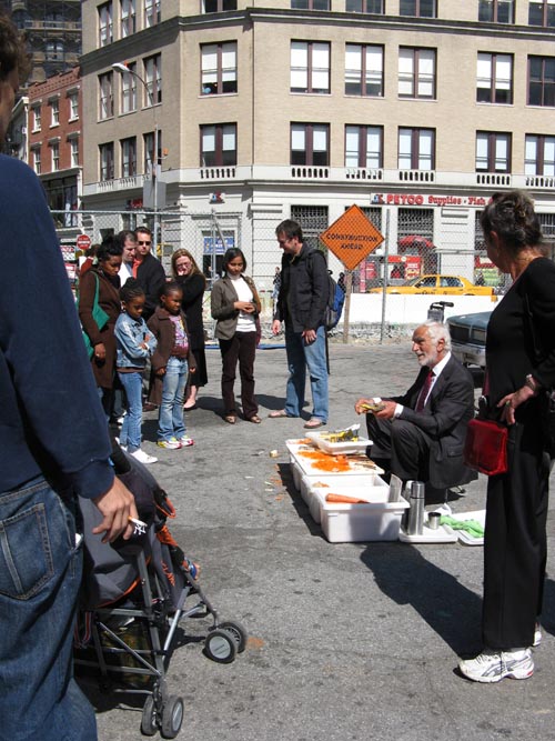 Joe Ades, Union Square, Manhattan, September 19, 2008