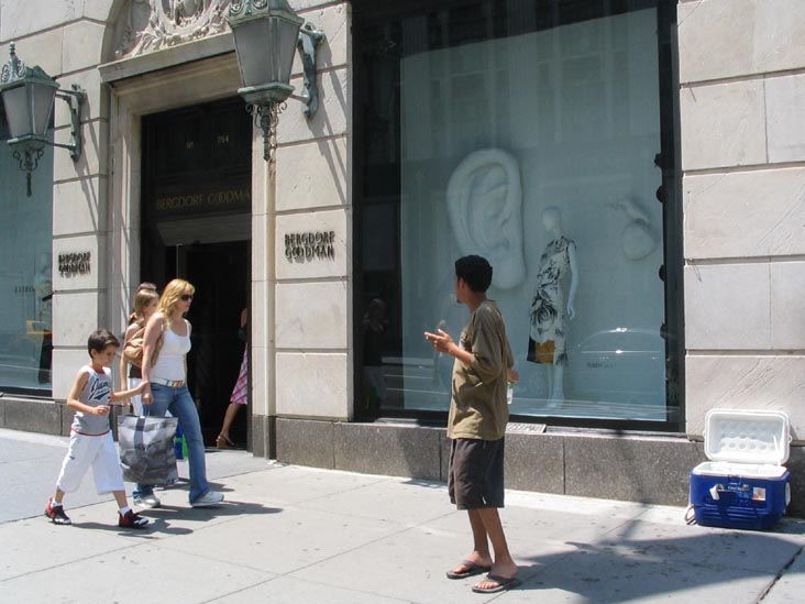 Bottled Water For Sale, Fifth Avenue and 58th Street, SW Corner, August 2, 2006