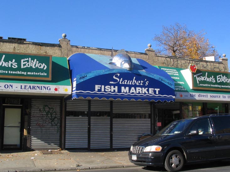Stauber's Fish Market, 49-04 18th Avenue, Borough Park, Brooklyn