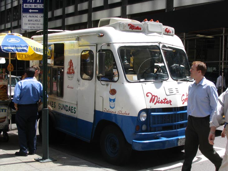Mr. Softee Truck, 47th Street and Park Avenue, NE Corner, Midtown Manhattan