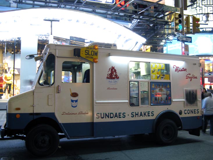 Mister Softee Truck, Times Square, Midtown Manhattan, May 30, 2008
