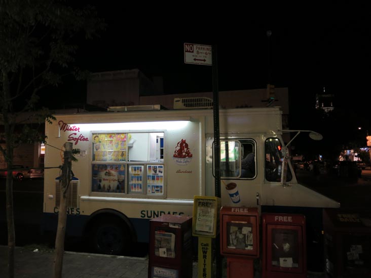 Mister Softee Truck, 31st Street and Ditmars Boulevard, Astoria, Queens, August 18, 2012