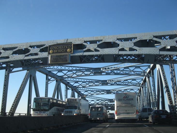 Kosciuszko Bridge, Brooklyn-Queens Expressway, February 12, 2010