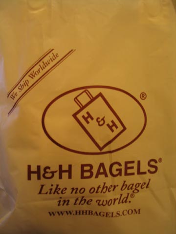 H & H Bagels Bag