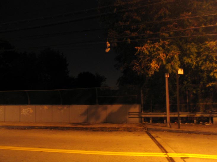 Sneakers Hanging From Wires, Giffords Lane, Great Kills, Staten Island, October 27, 2007