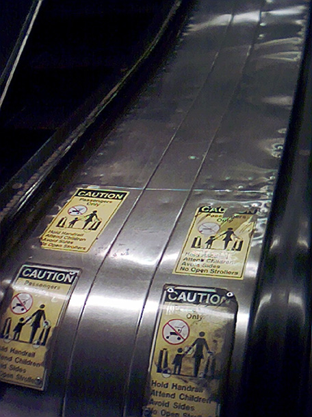 Escalator, Times Square Subway Station