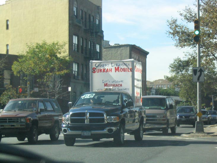 Sukkah Mobile, Brooklyn, October 2005
