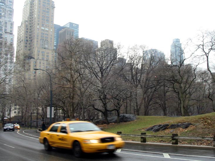 Taxi, Central Park, Manhattan, February 5, 2008