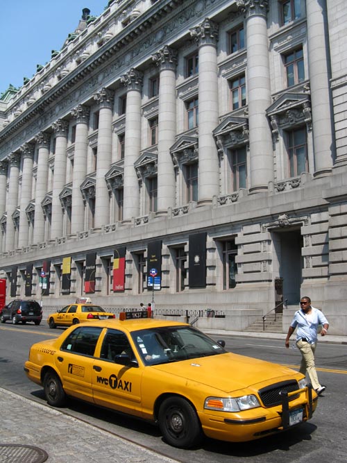 Taxi, Battery Park, Lower Manhattan, June 10, 2008