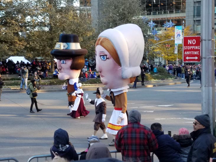Macy's Thanksgiving Day Parade, Columbus Circle, Midtown Manhattan, November 23, 2017