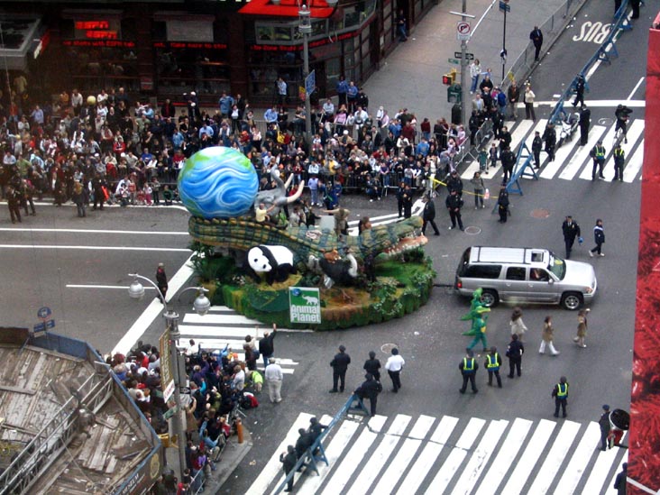 Animal Planet Float, Macy's Thanksgiving Day Parade, Times Square, Midtown Manhattan, November 25, 2004